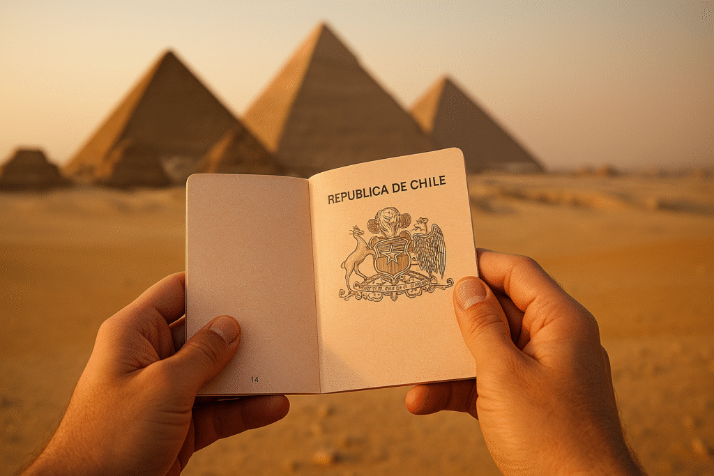 Si soy chileno, ¿necesito visa para entrar a Egipto?